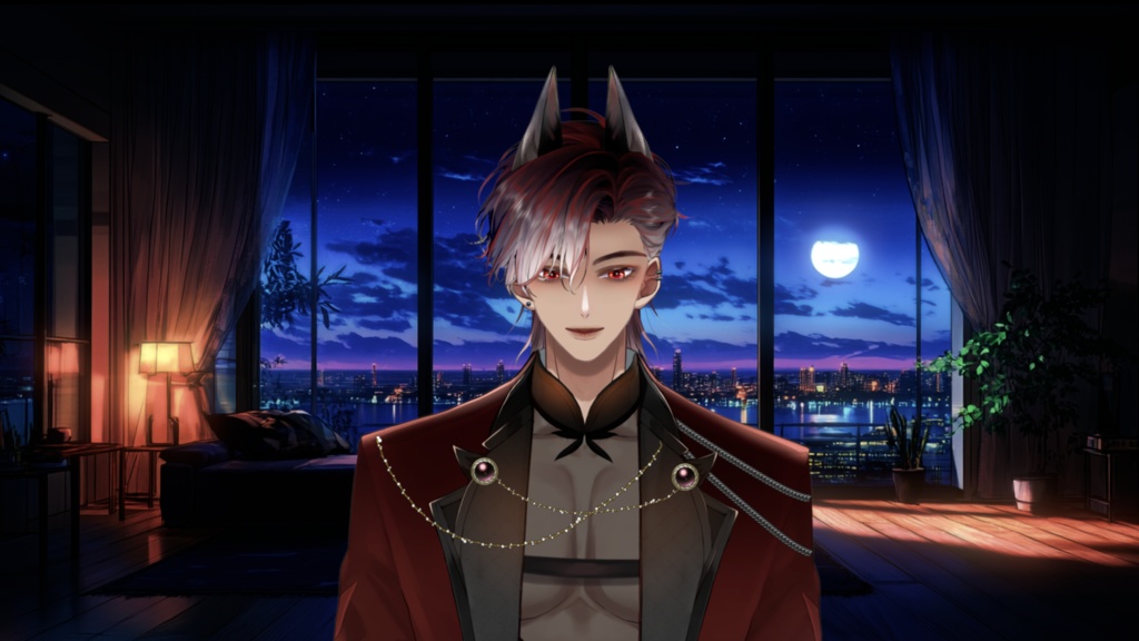 [Live2D Model] Doberman Premade Model [Black Ver.] 【Live2Dモデル】