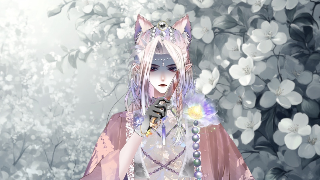 【Live2D Model】 Gray Wolf 2.0 Premade Model【White Ver.】【Live2Dモデル】