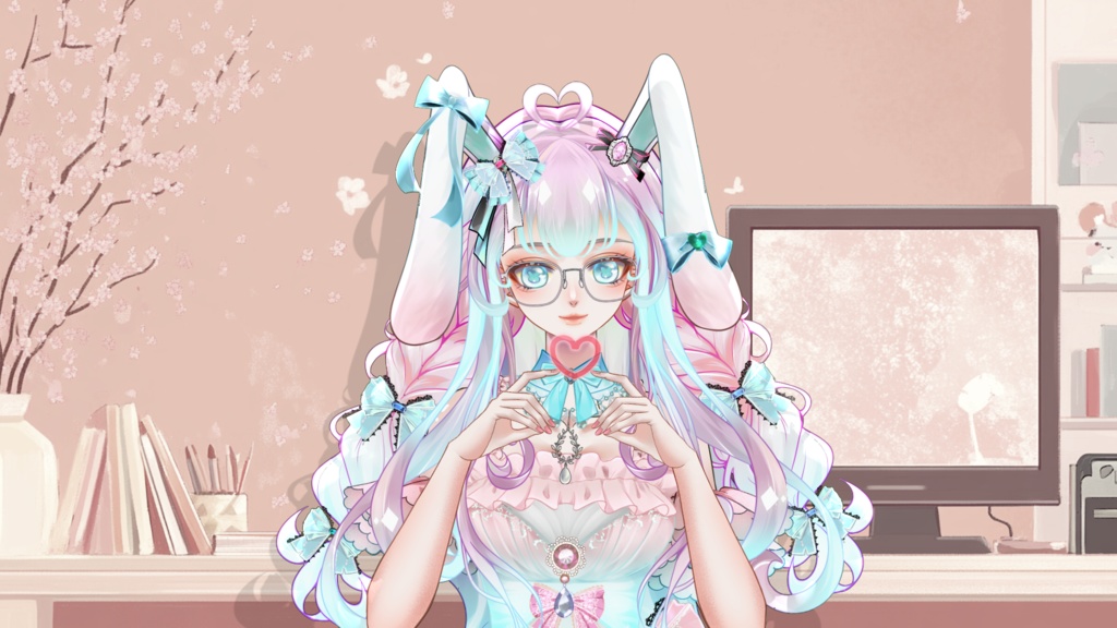 【Live2D Model】Usagi 【Pink Ver.】【Live2Dモデル】