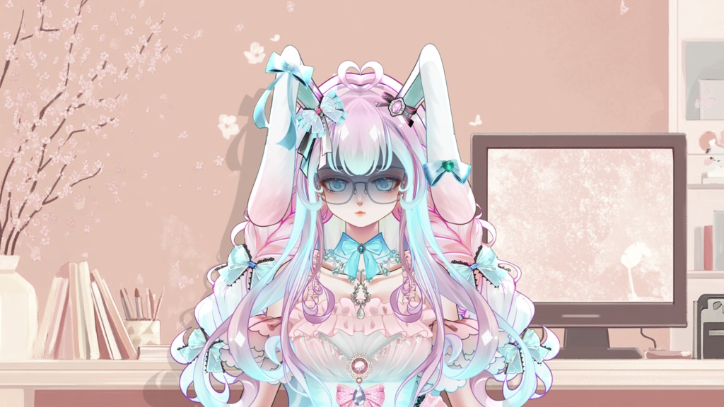 【Live2D Model】Usagi 【Pink Ver.】【Live2Dモデル】