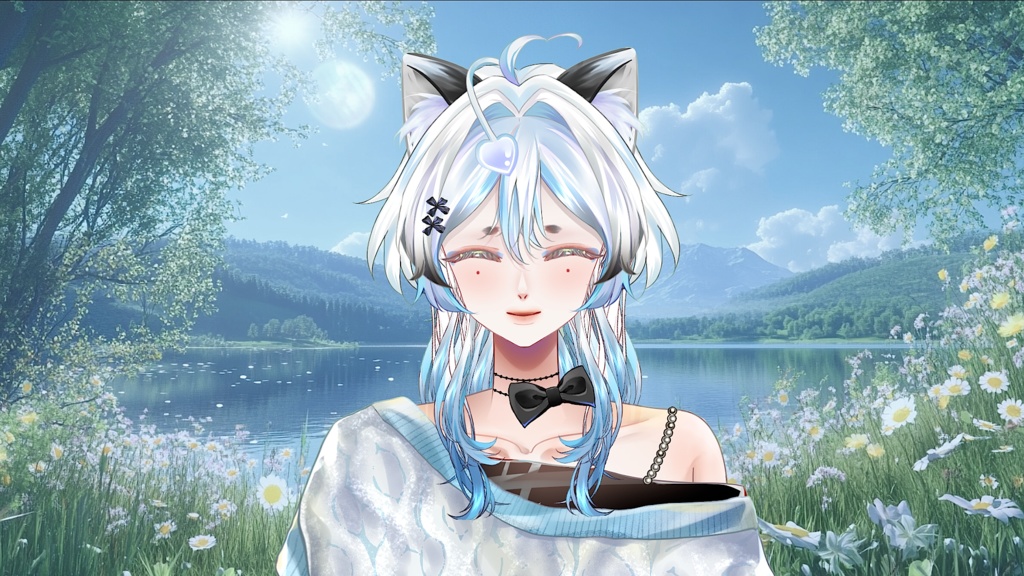 【Live2D Model】Silver (Dual Form) premade model 【Live2Dモデル】