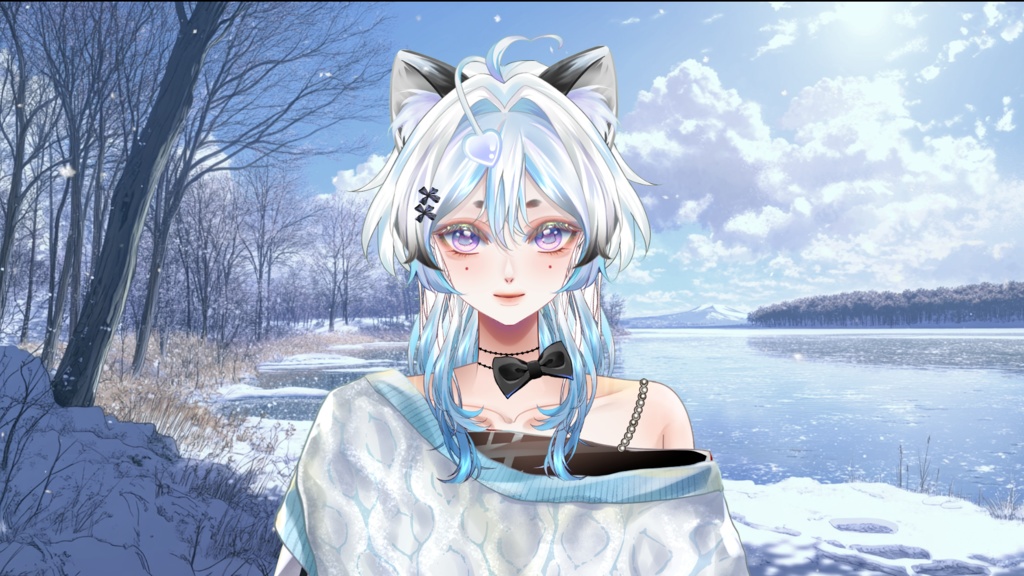 【Live2D Model】Silver (Dual Form) premade model 【Live2Dモデル】