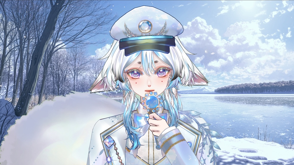 【Live2D Model】Silver (Dual Form) premade model 【Live2Dモデル】