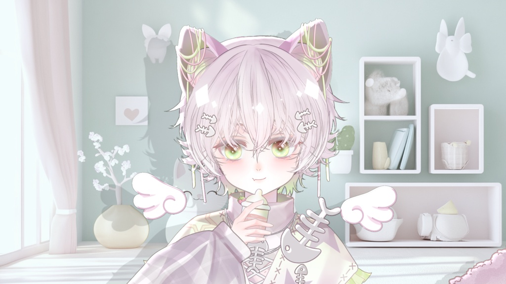 【Live2D Model】Neko 1.0 【Pink Ver.】【Live2Dモデル】