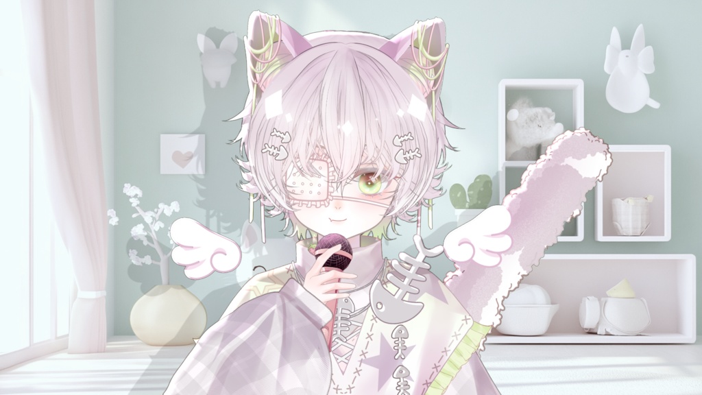 【Live2D Model】Neko 1.0 【Pink Ver.】【Live2Dモデル】