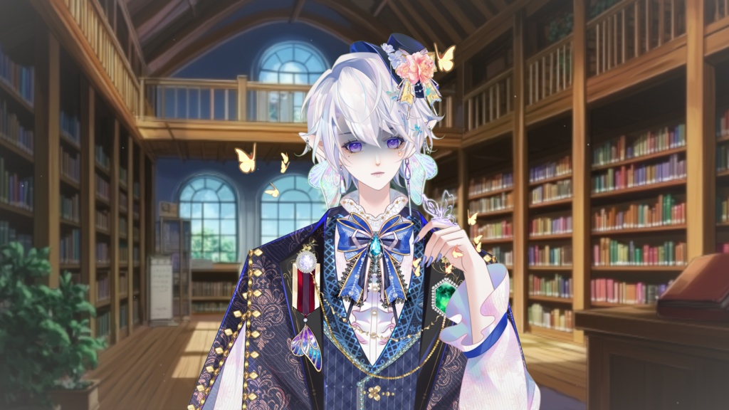 【Live2D Model】Germinal 【Blue Ver.】【Live2Dモデル】