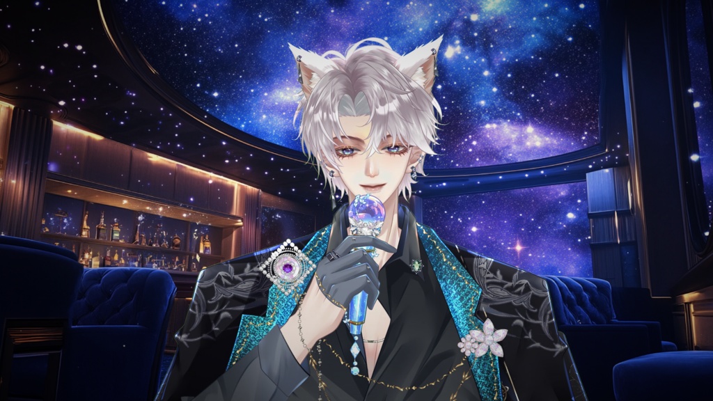 【Live2D Model】Pluviosity 【Black Ver.】【Live2Dモデル】
