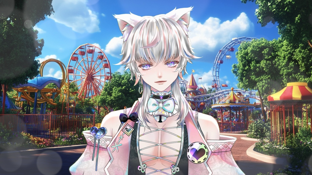 【Live2D Model】Aki 【Pink Ver.】【Live2Dモデル】