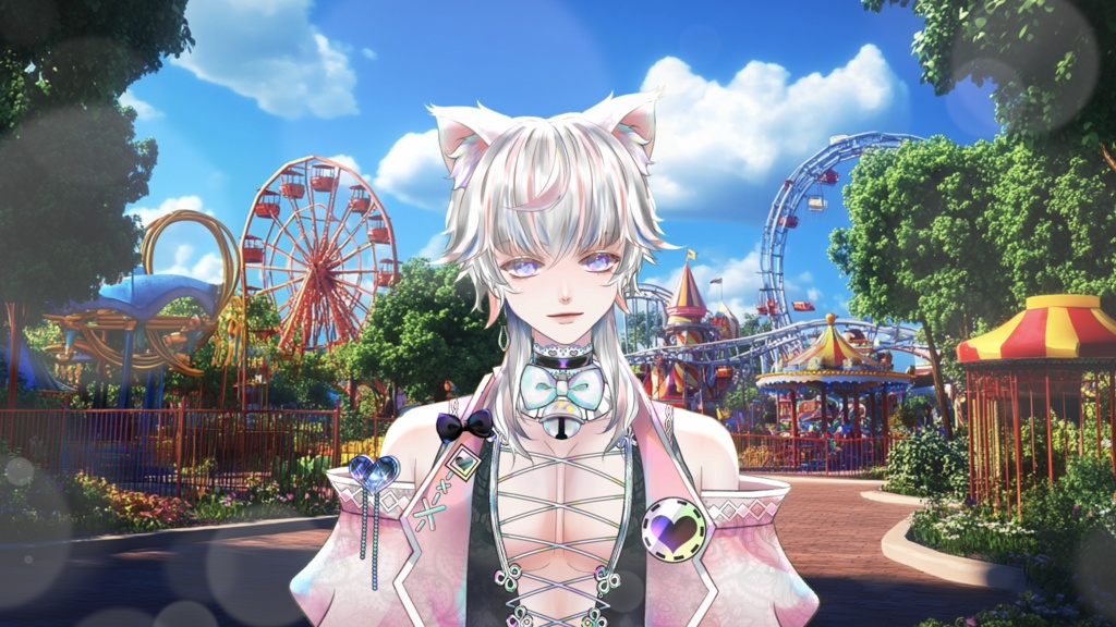 【Live2D Model】Aki 【Pink Ver.】【Live2Dモデル】