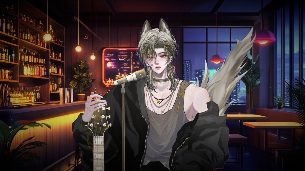 【Live2D Model】GSD  【Black Ver.】 【Live2Dモデル】