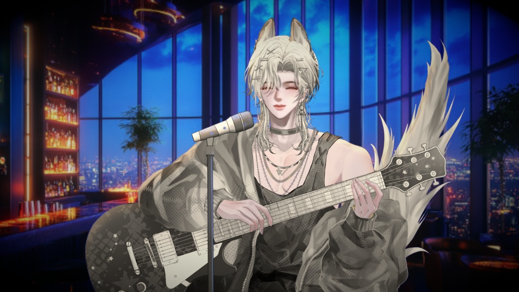 【Live2D Model】GSD 【Gray Ver.】 【Live2Dモデル】