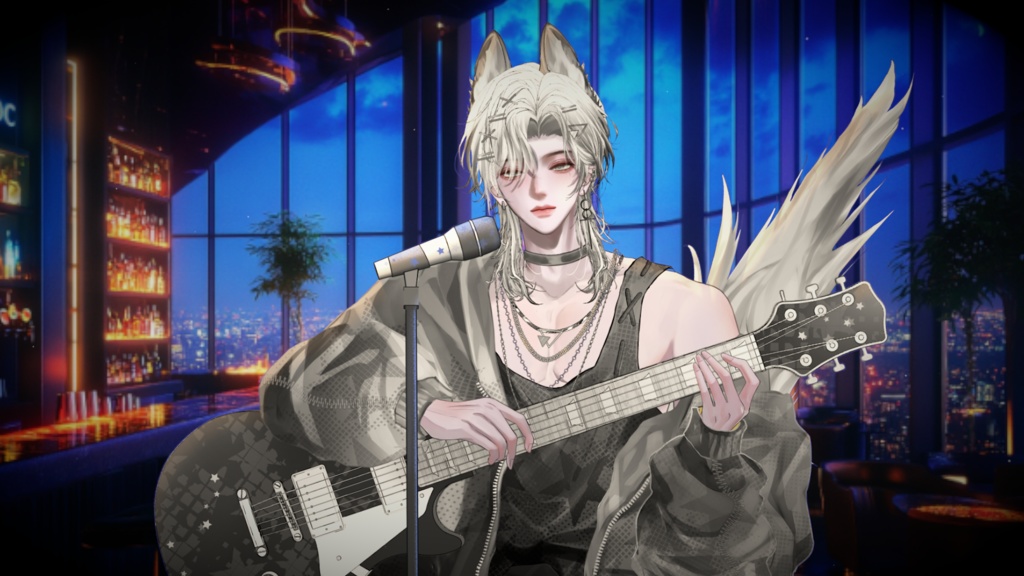 【Live2D Model】GSD 【Gray Ver.】 【Live2Dモデル】