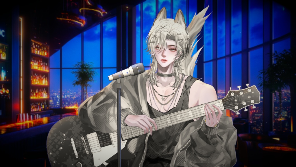 【Live2D Model】GSD 【Gray Ver.】 【Live2Dモデル】