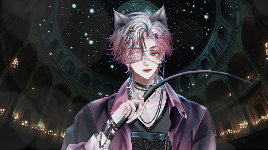 【Live2D Model】Shadow Cat【Pink Ver.】 【Live2Dモデル】