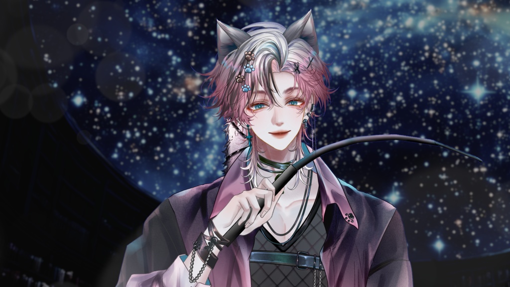 【Live2D Model】Shadow Cat【Pink Ver.】 【Live2Dモデル】