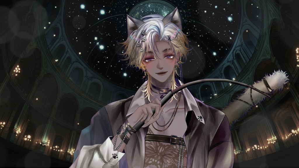【Live2D Model】Shadow Cat【Black Ver.】 【Live2Dモデル】