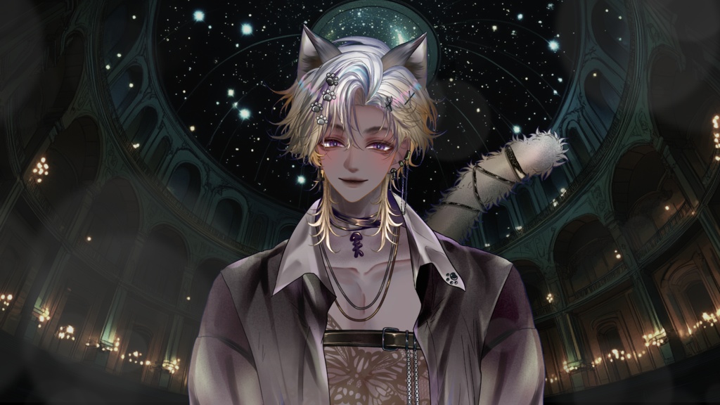 【Live2D Model】Shadow Cat【Black Ver.】 【Live2Dモデル】