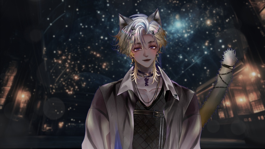 【Live2D Model】Shadow Cat【Black Ver.】 【Live2Dモデル】