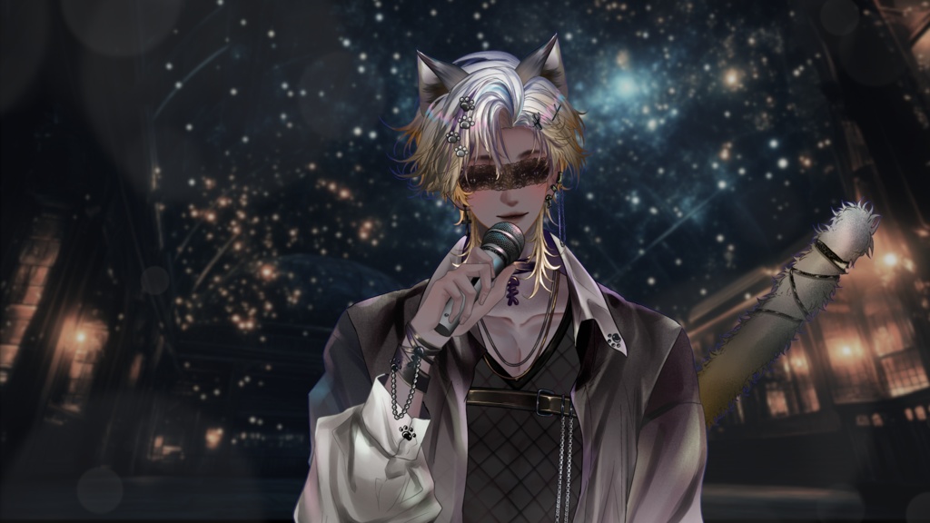 【Live2D Model】Shadow Cat【Black Ver.】 【Live2Dモデル】