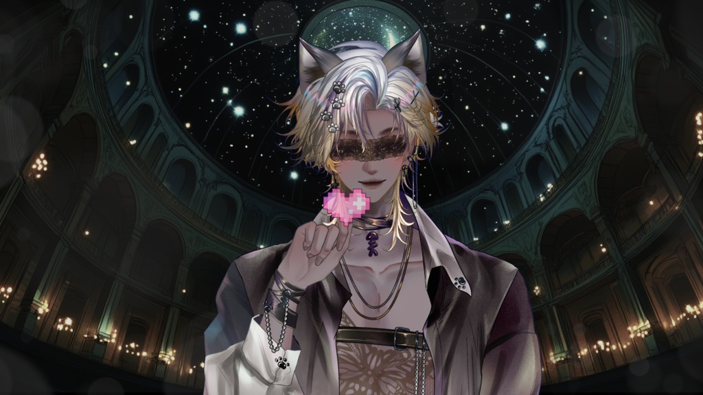 【Live2D Model】Shadow Cat【Black Ver.】 【Live2Dモデル】