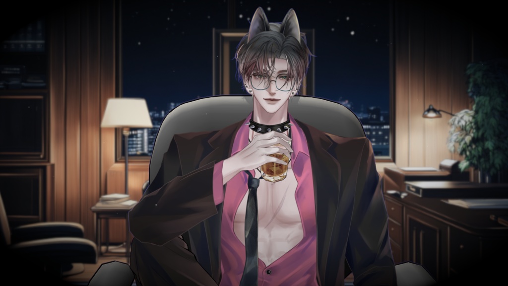 【Live2D Model】Wolf Jack 【Pink Ver.】【Live2Dモデル】