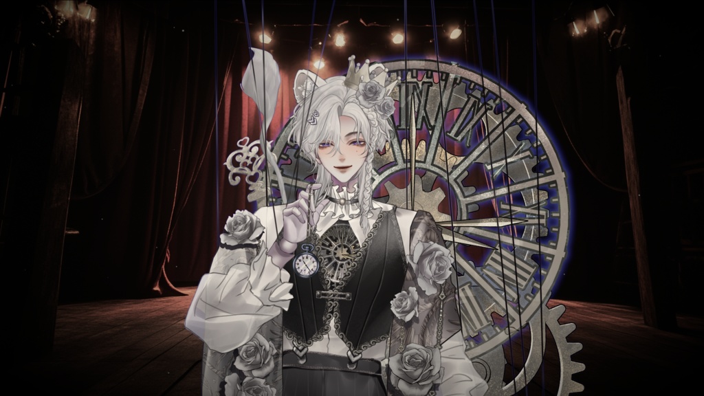 【Live2D Model】Lion 2.0【White Ver.】 【Live2Dモデル】