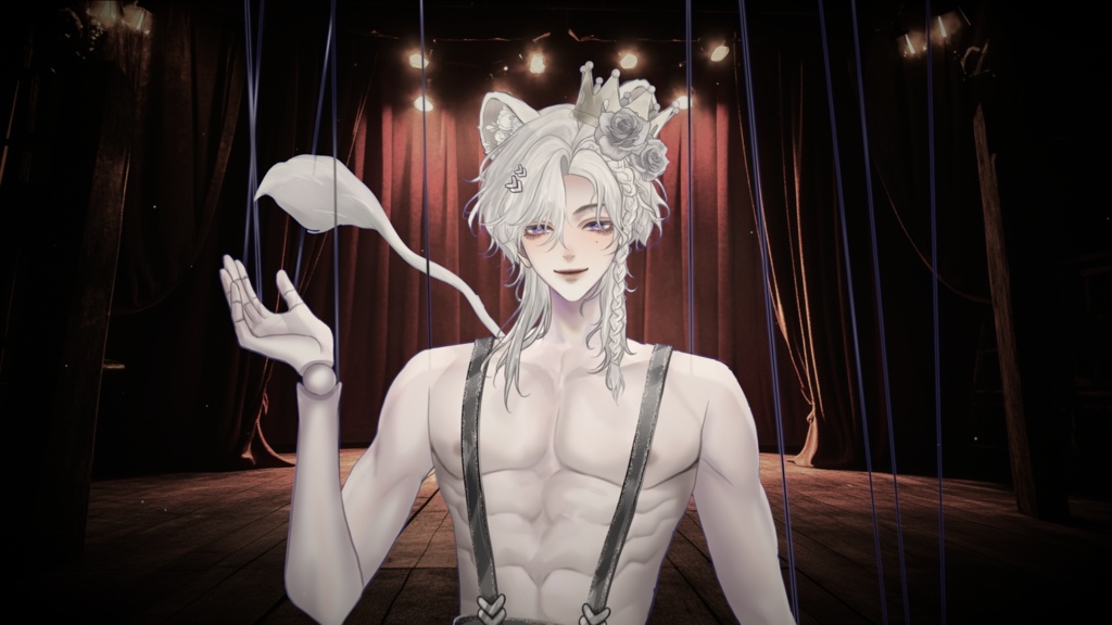 【Live2D Model】Lion 2.0【White Ver.】 【Live2Dモデル】