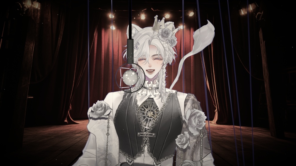 【Live2D Model】Lion 2.0【White Ver.】 【Live2Dモデル】