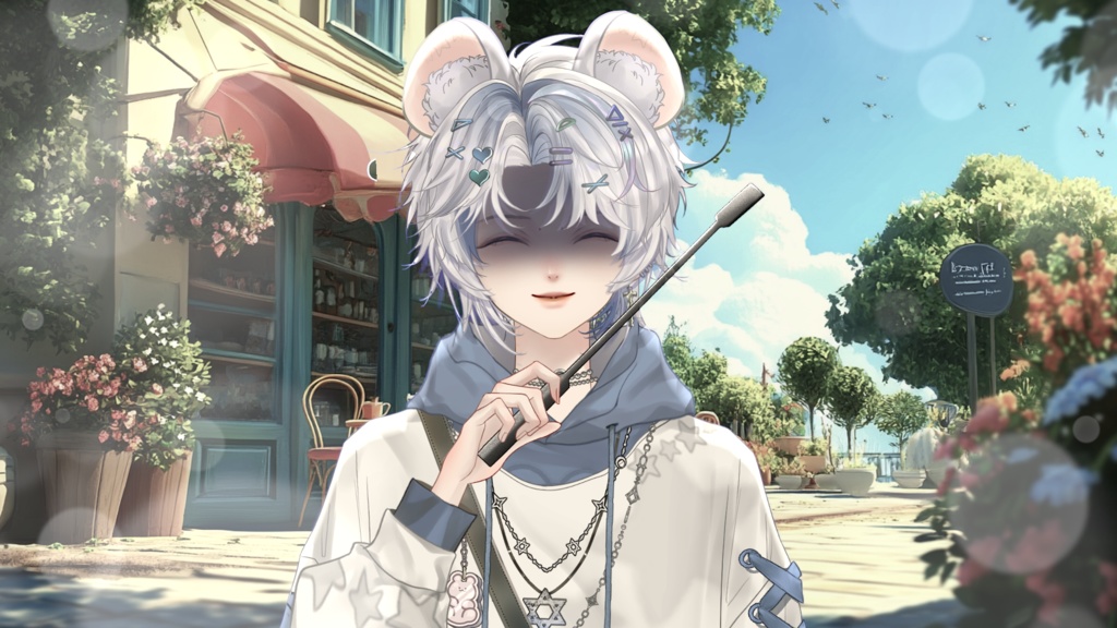 【Live2D Model】Hamu【Blue Ver.】【Live2Dモデル】