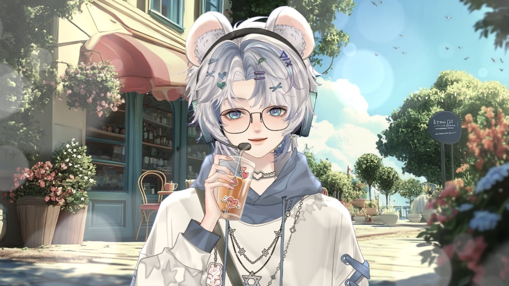 【Live2D Model】Hamu【Blue Ver.】【Live2Dモデル】