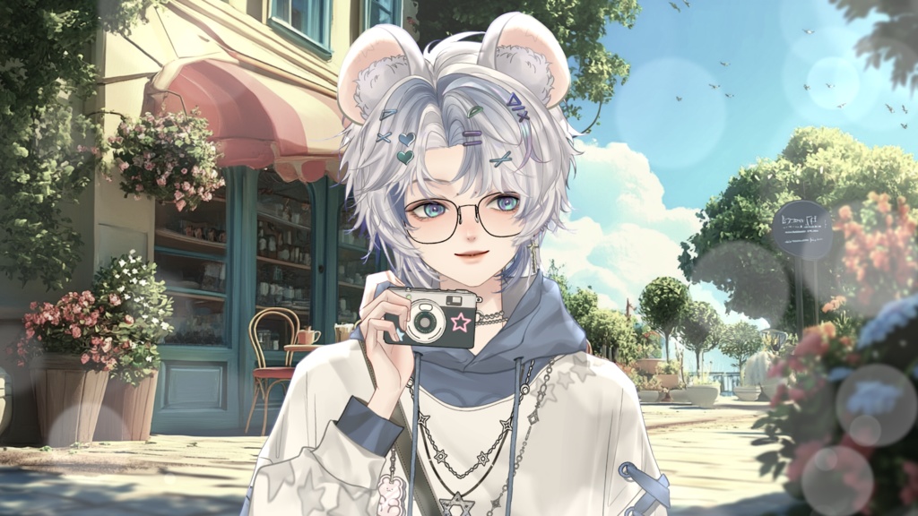 【Live2D Model】Hamu【Blue Ver.】【Live2Dモデル】
