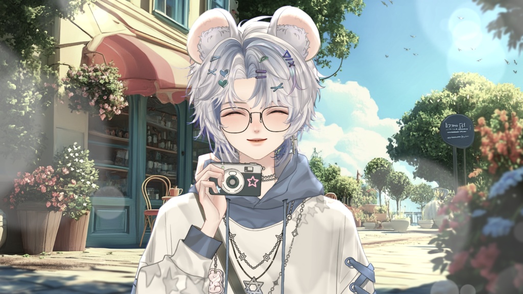 【Live2D Model】Hamu【Blue Ver.】【Live2Dモデル】