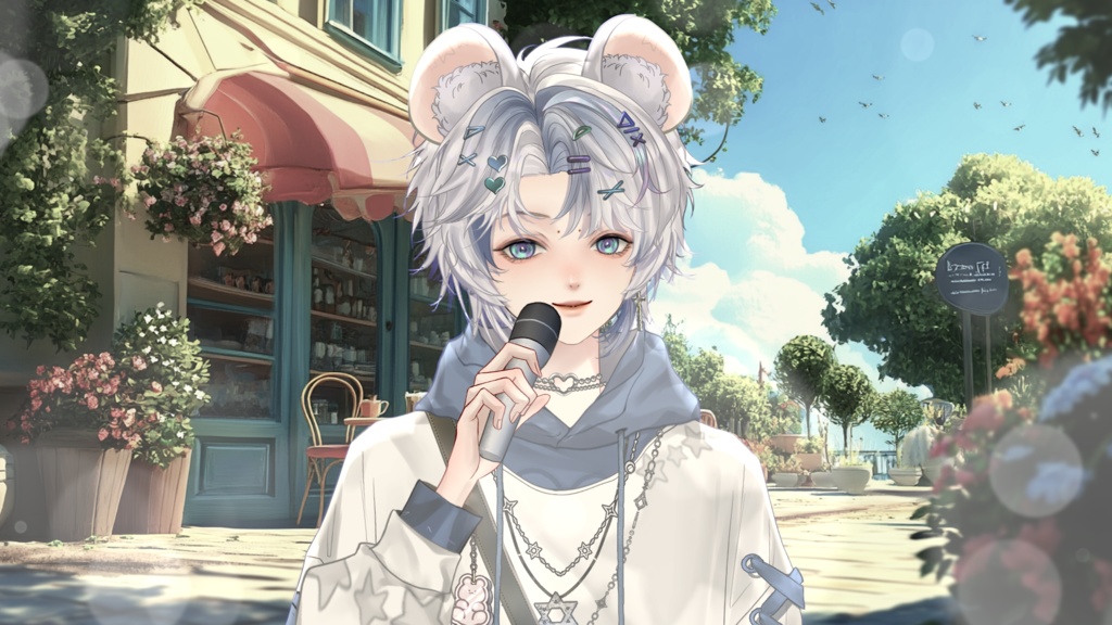 【Live2D Model】Hamu【Blue Ver.】【Live2Dモデル】