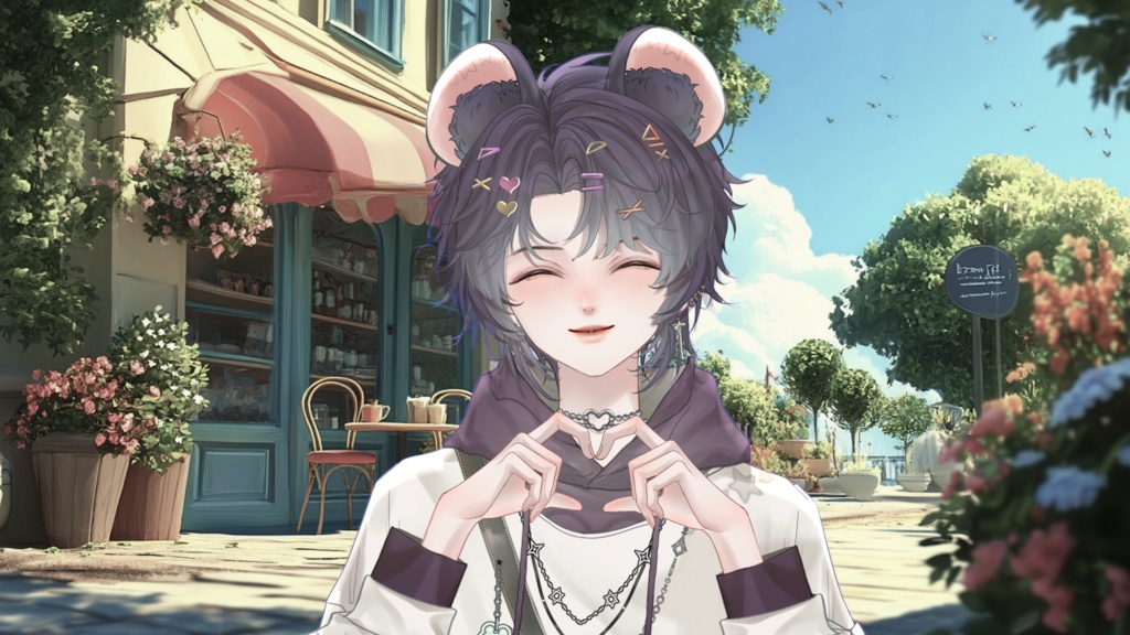 【Live2D Model】Hamu【Violet Ver.】【Live2Dモデル】