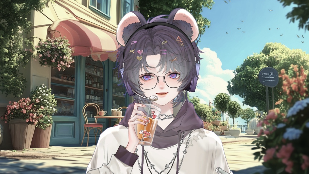 【Live2D Model】Hamu【Violet Ver.】【Live2Dモデル】