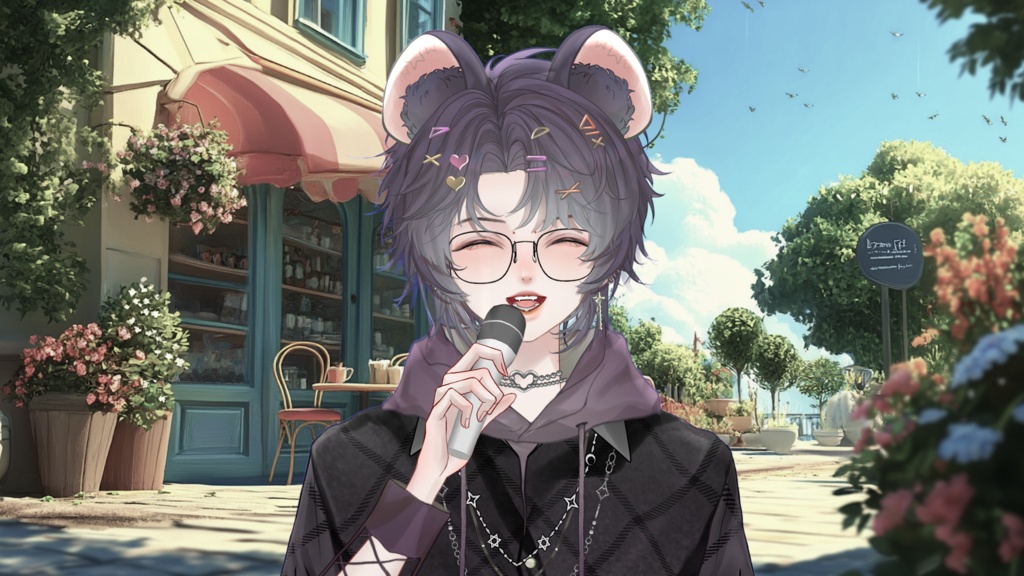 【Live2D Model】Hamu【Violet Ver.】【Live2Dモデル】