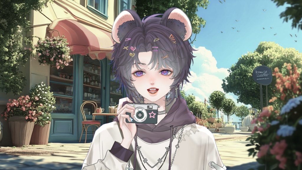 【Live2D Model】Hamu【Violet Ver.】【Live2Dモデル】