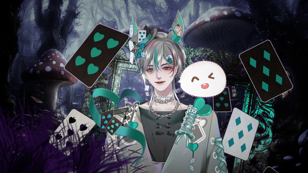 【Live2D Model】Jack Lapin 【Green Ver.】【Live2Dモデル】