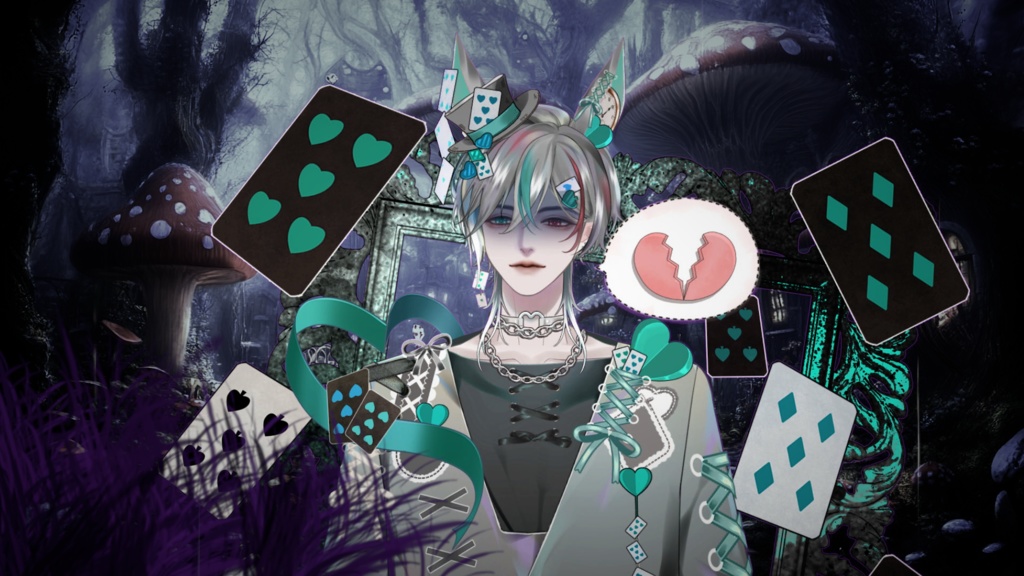 【Live2D Model】Jack Lapin 【Green Ver.】【Live2Dモデル】