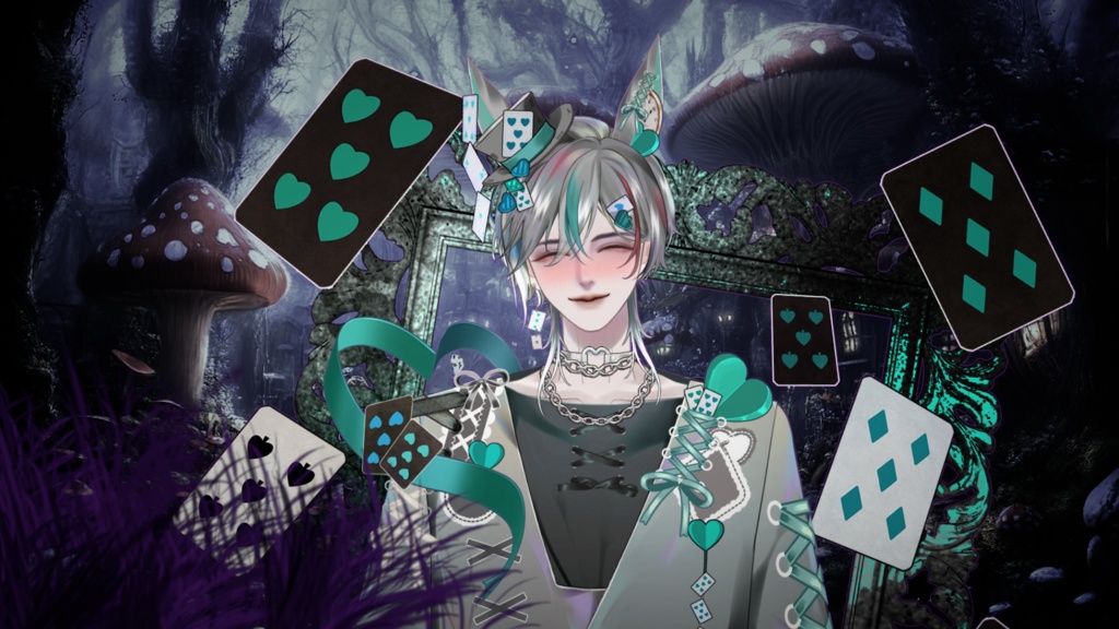 【Live2D Model】Jack Lapin 【Green Ver.】【Live2Dモデル】