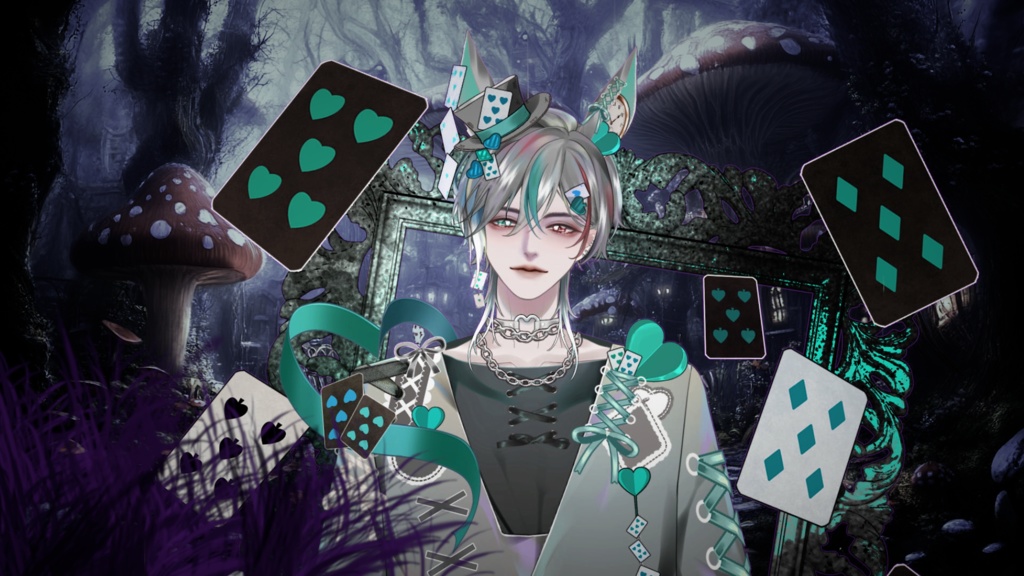 【Live2D Model】Jack Lapin 【Green Ver.】【Live2Dモデル】