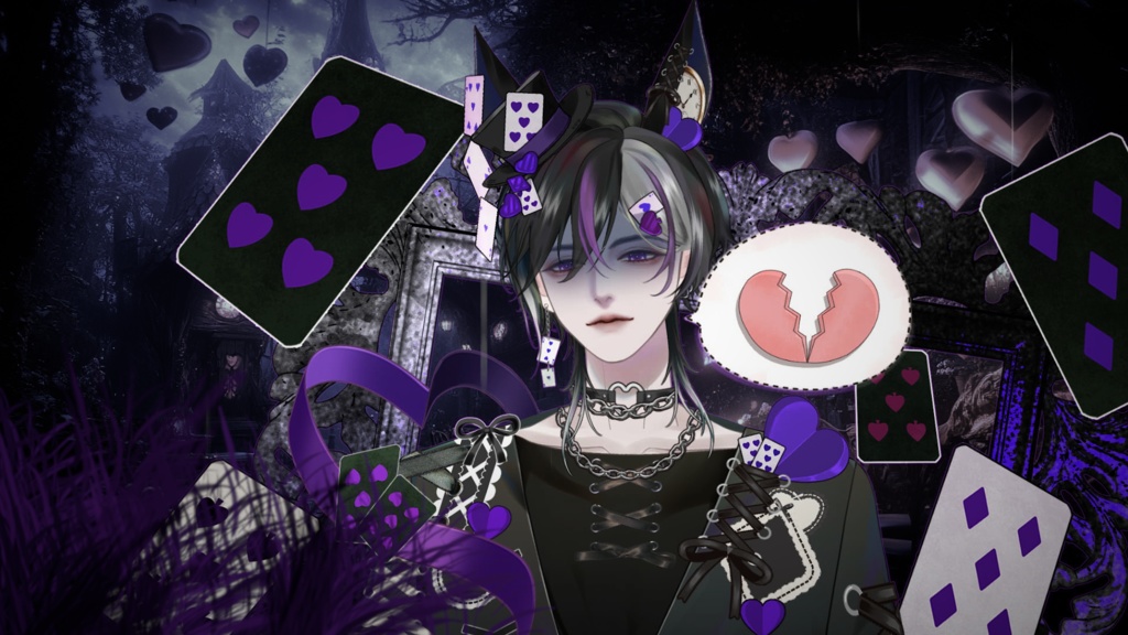 【Live2D Model】Jack Lapin 【Violet Ver.】【Live2Dモデル】