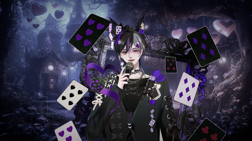 【Live2D Model】Jack Lapin 【Violet Ver.】【Live2Dモデル】