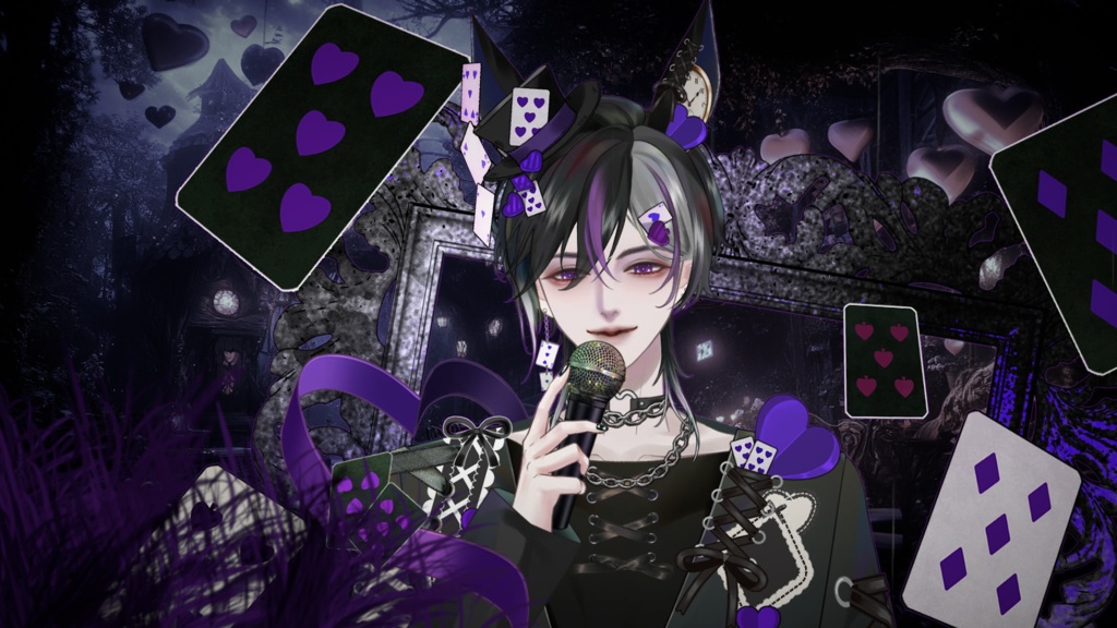 【Live2D Model】Jack Lapin 【Violet Ver.】【Live2Dモデル】