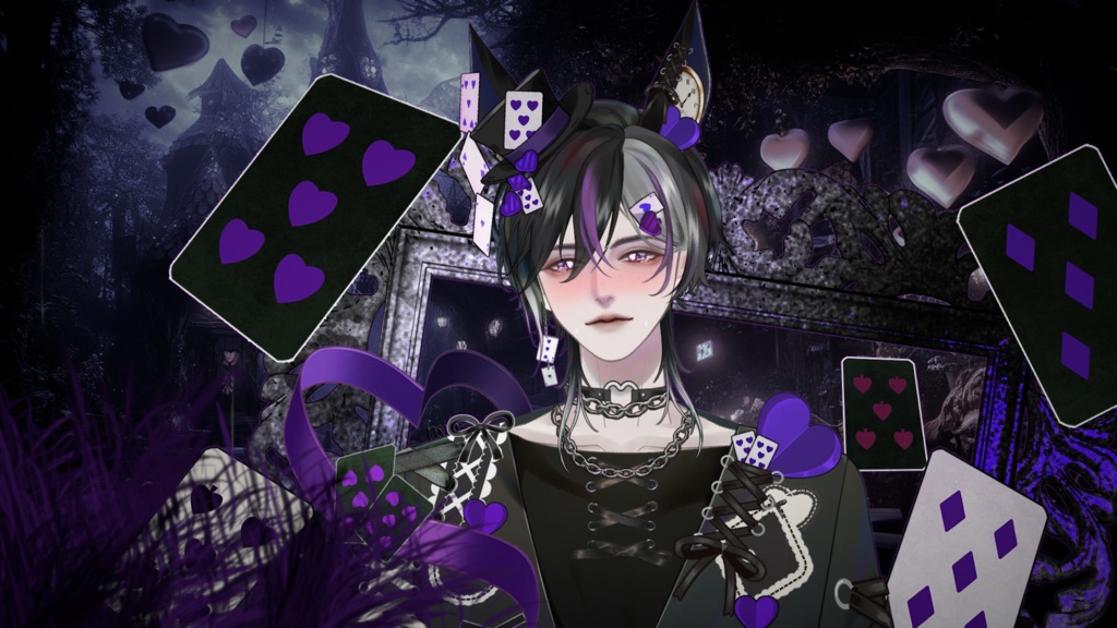 【Live2D Model】Jack Lapin 【Violet Ver.】【Live2Dモデル】