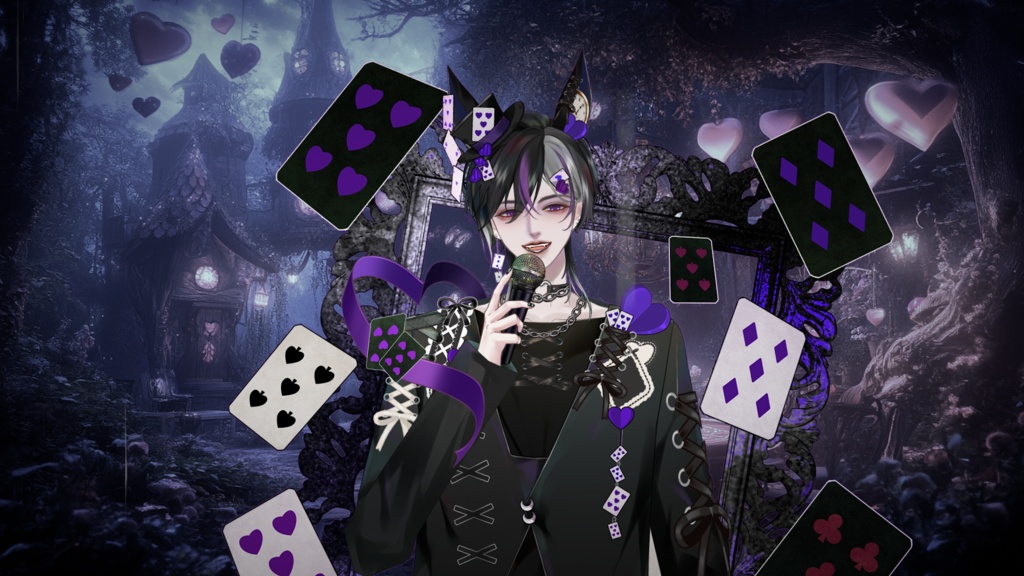 【Live2D Model】Jack Lapin 【Violet Ver.】【Live2Dモデル】