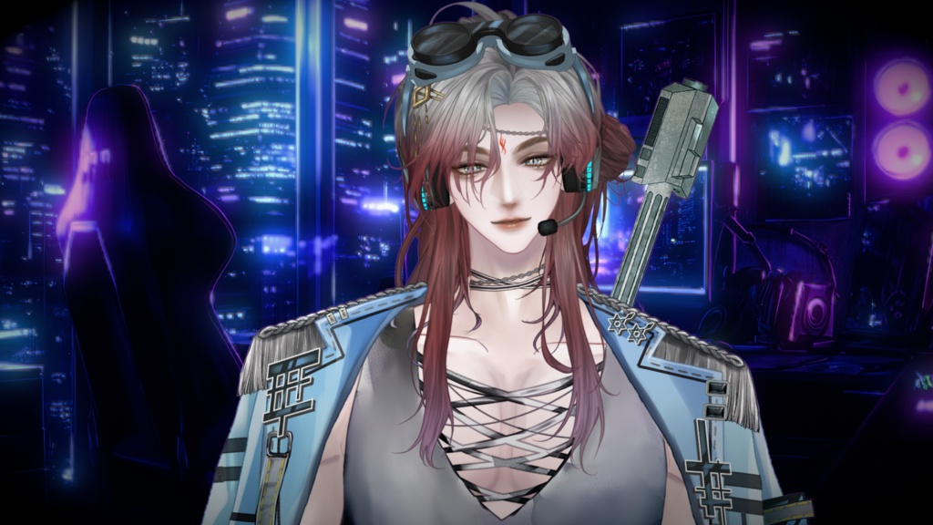 【Live2D Model】Silvarion (Three Forms) Premade VTuber Model 【Live2Dモデル】