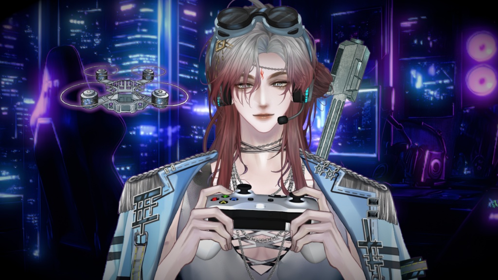 【Live2D Model】Silvarion (Three Forms) Premade VTuber Model 【Live2Dモデル】