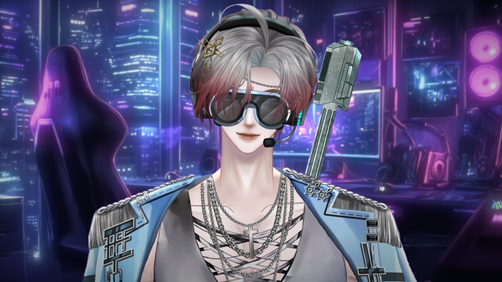 【Live2D Model】Silvarion (Three Forms) Premade VTuber Model 【Live2Dモデル】