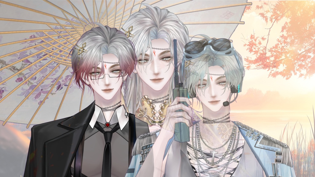 【Live2D Model】Silvarion (Three Forms) Premade VTube Model 【Live2Dモデル】